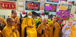 Khánh tuế Trưởng lão Hòa thượng Thích Hiển Tu tròn 103 tuổi