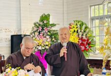 Ban Chủ nhiệm lớp Sơ cấp Phật học TP.Thủ Đức họp chuẩn bị tổ chức lễ khai giảng