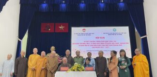 Ký kết phối hợp công tác giữa Ban Thường trực BTS GHPGVN TP.HCM với Ủy Ban MTTQVN TP (giai đoạn 2022-2027)