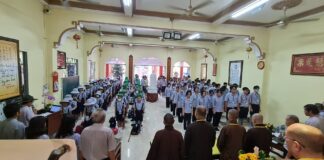 Khai mạc trại huấn luyện A Nô Ma, Ni Liên và Tuyết Sơn