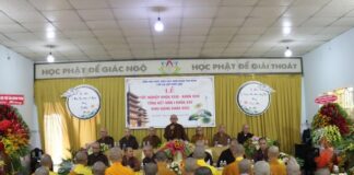 Lớp Sơ cấp Phật học quận Tân Bình tổ chức lễ tốt nghiệp và tổng khai giảng năm học mới