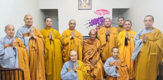 Bình Thạnh: Khánh chúc chư tôn giáo phẩm được suy tôn, suy cử trong Đại hội IX GHPGVN