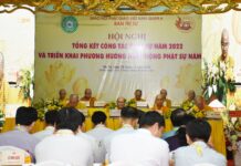 Quận 6: Tổ chức Hội nghị tổng kết công tác Phật sự năm 2022