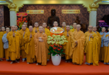 Quận 3:Khánh chúc chư Tôn giáo phẩm được Đại hội Đại biểu Phật giáo toàn quốc lần IX suy tôn, suy cử HĐCM, HĐTS