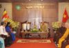 Lãnh đạo TP. Hồ Chí Minh thăm, khánh chúc Đức Pháp chủ Giáo hội Phật giáo Việt Nam