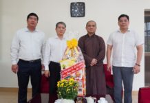 Đoàn Ban Tôn giáo TP.HCM chúc Xuân Quý Mão đến Báo Giác Ngộ