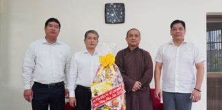 Đoàn Ban Tôn giáo TP.HCM chúc Xuân Quý Mão đến Báo Giác Ngộ