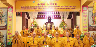 Tân Bình: Tổng kết công tác Phật sự năm 2022