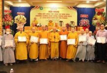 Quận 5: Tăng Ni, Phật tử Phật giáo quận tích cực tham gia các phong trào an sinh xã hội