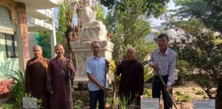 TP.Thủ Đức: Phường Cát Lái ra mắt “vườn ươm thuốc nam” tại Chùa Thiền Tôn 2