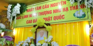 Bình Thạnh: Tưởng niệm Ni sư Thích Nữ Như Thanh tân viên tịch