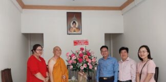 Uỷ ban MTTQVN TP.HCM thăm các phòng thuốc tại các tự viện tại Bình Thạnh