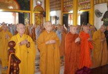 Ban Trị sự Phật giáo Q.Gò Vấp thực hiện Bố-tát và trao giáo chỉ tấn phong giáo phẩm