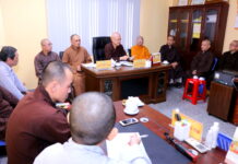 Ban Hướng dẫn Phật tử TP họp và triển khai công tác Phật sự 6 tháng đầu năm 2023