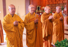 Tân Phú: Viện Nghiên cứu Phật học Việt Nam dâng hương, tưởng niệm Hòa thượng Thích Huệ Hưng