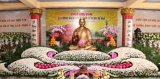 Thủ Đức: Lễ an vị tôn tượng Đức Thánh tổ Ni Đại Ái Đạo