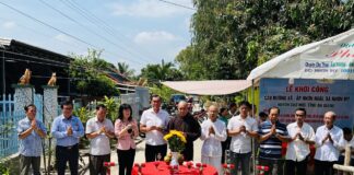 Quận 8: Chùa Lộc Dã khởi công xây cầu Mường Xã, An Giang