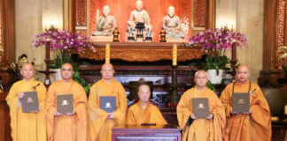 Trao quyết định, ra mắt Ban Thư ký Văn phòng Đức Pháp chủ Giáo hội Phật giáo Việt Nam tại Việt Nam Quốc Tự (Quận 10)