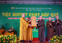 Tiệc Buffet chay gây quỹ tại Việt Nam Quốc Tự