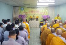 Khởi công trùng tu Văn phòng Ban Trị sự Phật giáo Quận 8