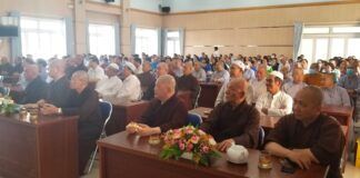 Quận 8: Chư tôn đức Tăng Ni tham dự hội nghị quán triệt, triển khai thực hiện nghị quyết 31-NQ/TW