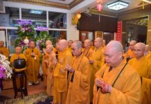 Thường trực Ban Trị sự Phật giáo TP viếng tang ông Trần Ngọc Anh