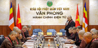 Văn phòng 2 Trung ương Giáo hội họp giao ban thường kỳ tháng 4 năm 2023