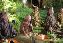 Đêm thiền trà chia sẻ kinh nghiệm hoằng pháp