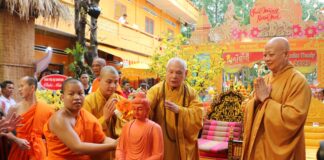 Phật giáo Thành phố chúc tết cổ truyền đồng bào dân tộc Khmer