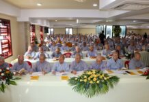 Phân ban Ni giới Trung ương & TPHCM phối hợp tổ chức lớp học luật tạng.