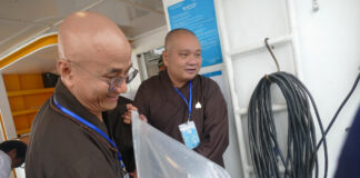 Phật giáo TP đồng hành UBND TP phóng sinh bảo vệ, tái tạo và phát triển nguồn thủy sản