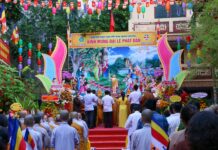 Tân Phú: Trang nghiêm cử hành Đại lễ Phật đản tại chùa Pháp Giới