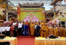 Quận 8: Ban Trị sự trang nghiêm cử hành Đại lễ Phật đản