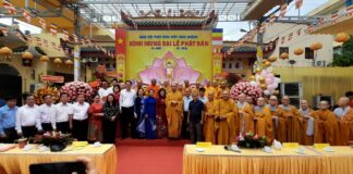 Quận 8: Ban Trị sự trang nghiêm cử hành Đại lễ Phật đản