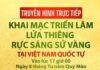 TRỰC TIẾP: Khai mạc trực tiếp Lửa thiêng rực sáng sử vàng tại Việt Nam Quốc Tự
