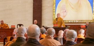 Họp rà soát công tác tổ chức Đại lễ Phật đản & An cư kiết hạ PL 2567