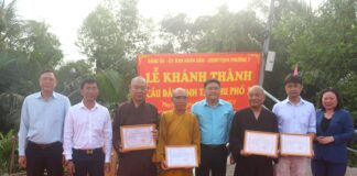 Quận 8: Khánh thành cầu dân sinh kính mừng Phật Đản Phật lịch 2567