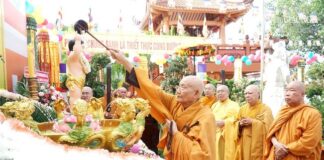 Bình Tân: Đại lễ Phật đản Phật lịch 2567 tại tổ đình Long Thạnh