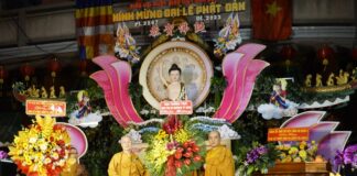 Quận 5: Đại lễ Phật đản Phật lịch 2567 tại chùa Vạn Phật