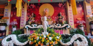 Công tác chuẩn bị Tuần lễ Phật đản Phật lịch 2567 tại Phật giáo quận 6