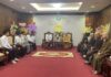 Cục An ninh nội địa – Bộ Công an, Thành ủy Thành phố Thủ Đức thăm và chúc mừng Phật đản đến Đức Pháp chủ và Ban Trị sự Phật giáo Thành phố