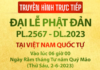 Trực tiếp: ĐẠI LỄ PHẬT ĐẢN PL.2567 DL.2023 tại TP.Hồ Chí Minh