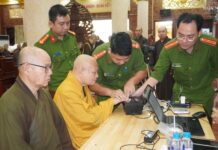 Quận 3: Tăng Ni các tự viện trên địa bàn đăng ký, kích hoạt tài khoản định danh điện tử (VNeID)