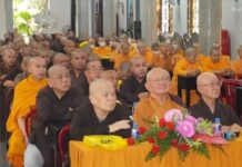 Gò Vấp: Lãnh đạo Quận ủy thăm và ký kết phối hợp hoạt động cùng Ban Trị sự Phật giáo quận