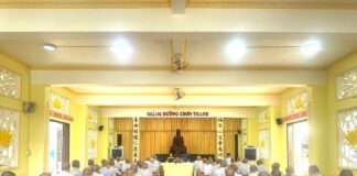 Bình Chánh: Sinh hoạt chuyên đề tại điểm An Cư Kiết hạ Chùa Phước Thiện