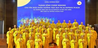 Ban Trị sự GHPGVN TP.HCM (Đoàn 7) thăm và cúng dường trường hạ H.Củ Chi, Hóc Môn, Q.12 và Gò Vấp