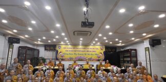 Ban trị sự GHPGVN TP.HCM (Đoàn 4) thăm và cúng dường trường hạ Quận 6