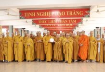 Quận 3: Ban Trị sự GHPGVN Q.3 thăm và cúng dường các trường hạ trong quận