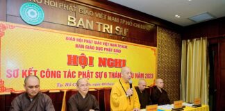 Ban Giáo dục Phật giáo thành phố tổng kết Phật sự 6 tháng đầu năm