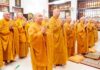 Bình Chánh: Chư Tăng tác pháp Tự tứ kết thúc mùa An cư kiết hạ Phật lịch 2567